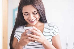 Image result for Happy Girl On Phone
