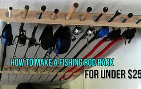 Image result for Fishing Rod Rack Plans