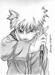 Image result for Dibujos De Anime Naruto a Lapiz