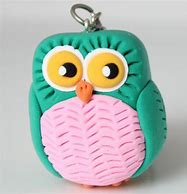 Image result for Grreen Owl Keychain