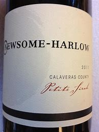 Image result for Newsome Harlow Petite Sirah El Portal