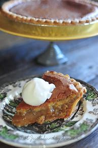 Image result for Old-Fashioned Brown Sugar Pie