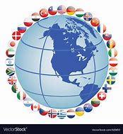 Image result for World Flag Globe Clip Art