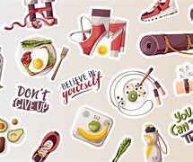 Image result for Healthy Stickers