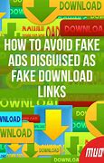 Image result for Fake Download Ad