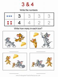 Image result for Kindergarten Math Pages