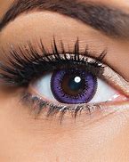 Image result for Purple Contact Lenses