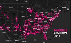 Image result for T-Mobile Cellular Coverage Map