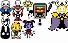 Image result for Undertale Pixle Art Maker