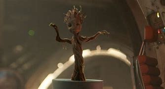 Image result for Baby Groot Dacing in a Pot