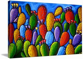 Image result for Arizona Cactus Painting