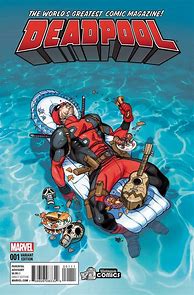 Image result for Deadpool First Comic Book Cover
