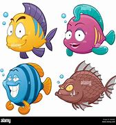Image result for Cartoon Fish with Numbers Up to 8