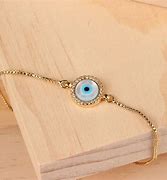 Image result for Gold Evil Eye Bracelet