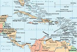 Image result for Printable Caribbean Islands Map