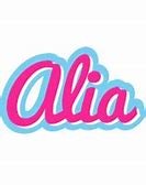 Image result for Alia Logo Black Backround