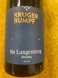 Image result for Kruger Rumpf Riesling Alte Reben
