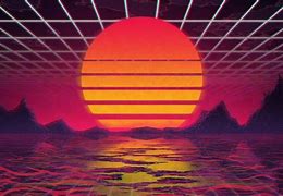 Image result for 80s Sun Background