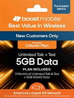 Image result for Boost Mobile Sim Card 5G