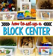 Image result for Preschool Block Center Ideas