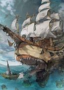 Image result for Living Boat Creature Concept Art