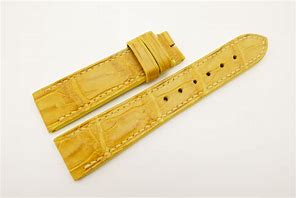Image result for Curved Ends Leather Watch Strap 20Mm