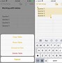 Image result for how to add a table to notes on iphone or ipad