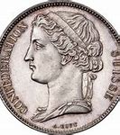Image result for Swiss 5 Francs Silver