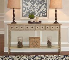 Image result for Cream Entryway Table