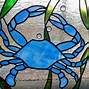 Image result for Stained Glass Chesapeake Bay Blue Crab