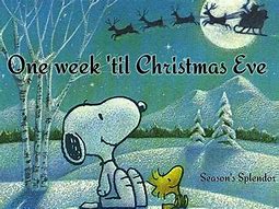 Image result for Peanuts Merry Christmas Eve