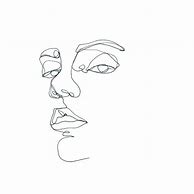 Image result for Face Line Drawing