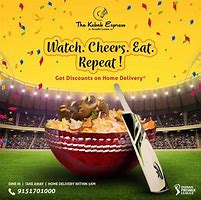 Image result for Cricket Food Ad