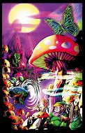 Image result for Trippy Mushroom Art