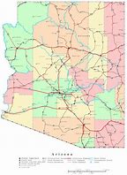 Image result for Arizona State Map Printable