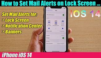 Image result for Lock Screen Notification Center Banners