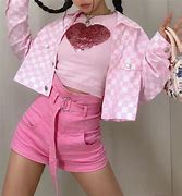 Image result for Pink Egirl Aesthetic Outfits