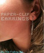 Image result for DIY Paper Clip Earrings