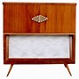 Image result for Mid Century Modern Turntable Console
