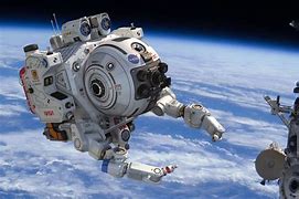 Image result for Futuristic Robot in the Space