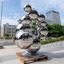 Image result for Stainless Steel Moving Sculpture