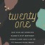 Image result for 21 Birthday Invitation Template Free