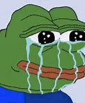 Image result for Crying Pepe Meme