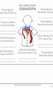 Image result for All About My Grandpa Printable