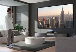 Image result for 120 Inch Screen in Living Room