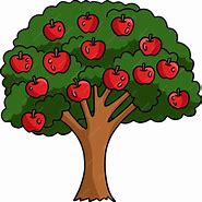 Image result for Autumn Apple Tree Cartoon
