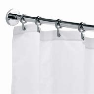 Image result for Chrome Shower Curtain Rod