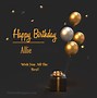 Image result for Happy Birthday Allie Clip Art