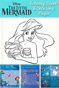 Image result for Little Mermaid Worksheets