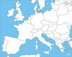 Image result for Central Europe Map Outline